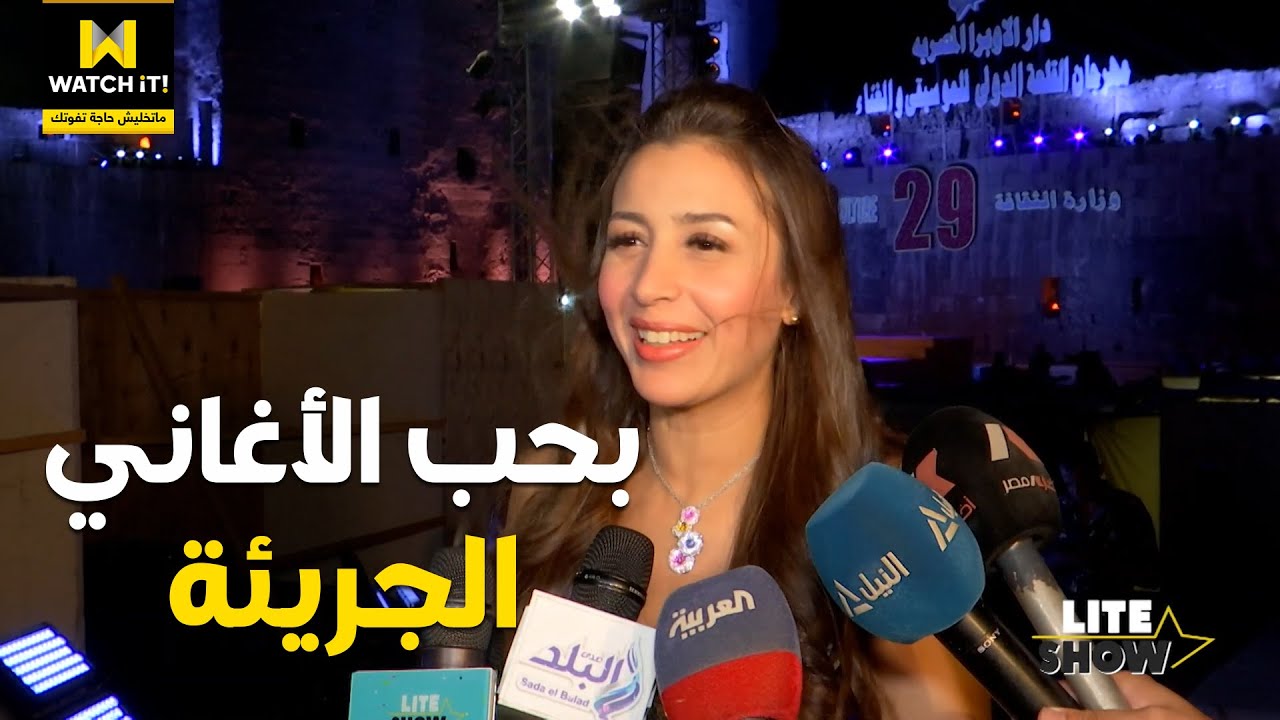 Lite Show | لقاء حصري مع جنات من مهرجان القلعة الدولى 😍