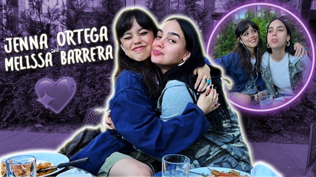 Jenna Ortega and Melissa Barrera cute moments