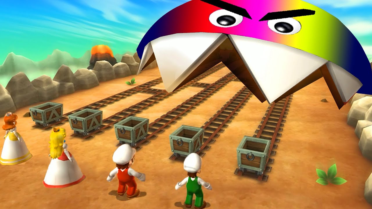 【マリオパーティ9】ボスゲートバトルデイジーVsピーチVsルイージVsマリオ(COM最強 たつじん)