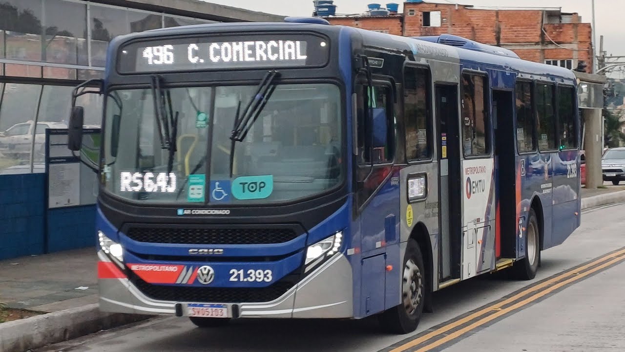 Parada PoupaTempo - Movimentação de ônibus 