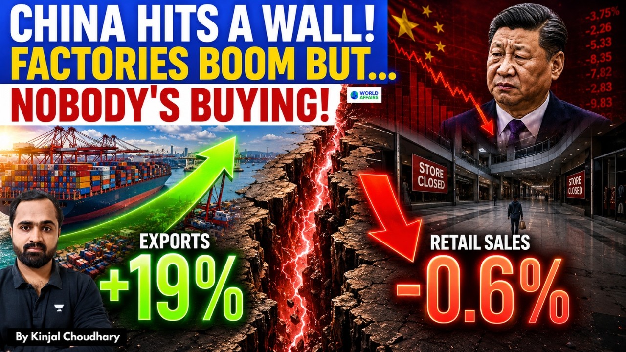 China's Export Boom Hides a Much Bigger Crisis | G7, EU & India Alarmed by China Shock 2.0! Kinjal