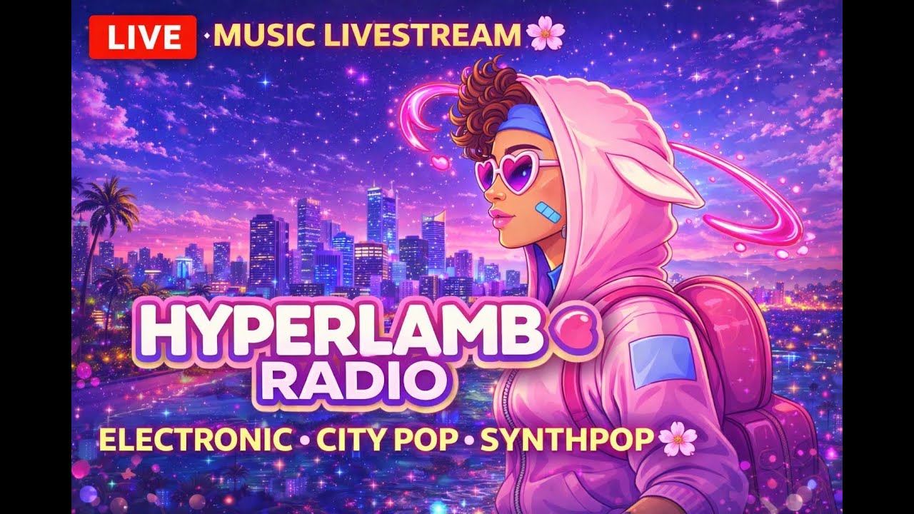 🌸 Music | Synthwave, City Pop & Electro-Jazz Broadcast