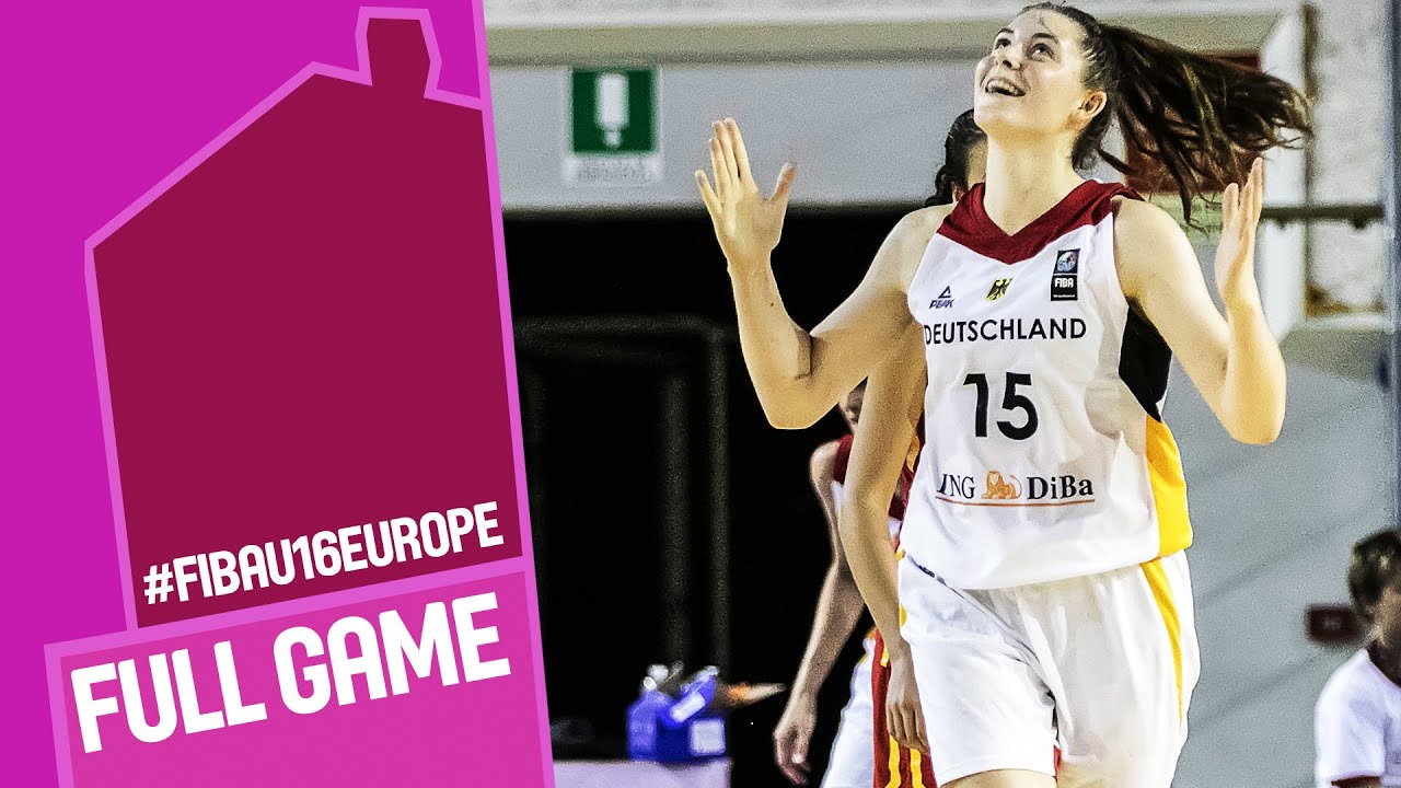 Germany v Spain - Full Game - FIBA U16 Women's European Championship 2016