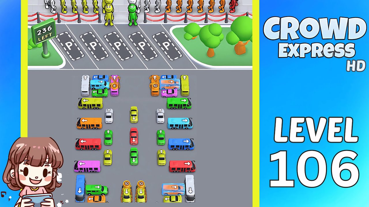 Crowd Express Level 106 Solution Walkthrough