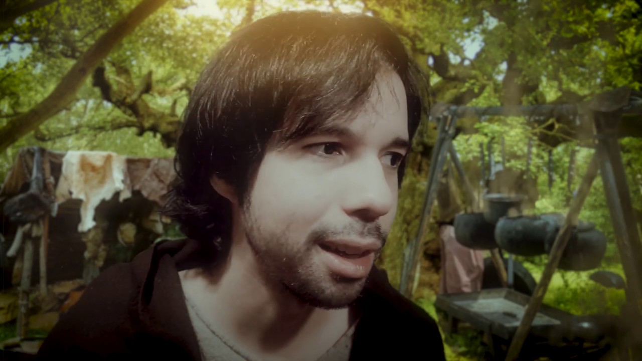 Robin Hood 🏹 [ASMR Collab] Preparing supper for you 🥣 Fire crackling, Bubbling cauldron 🌲Forest camp