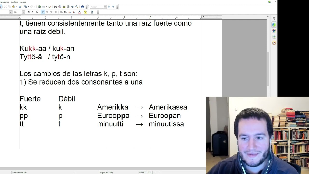 Gramática del finlandés #2 Cambios en las letras k p t