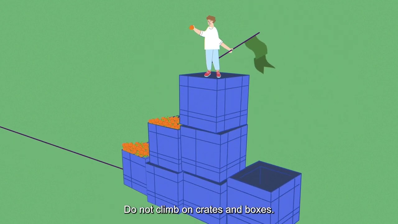 Safety instructions for volunteers &ndash; Leket Israel logistics center