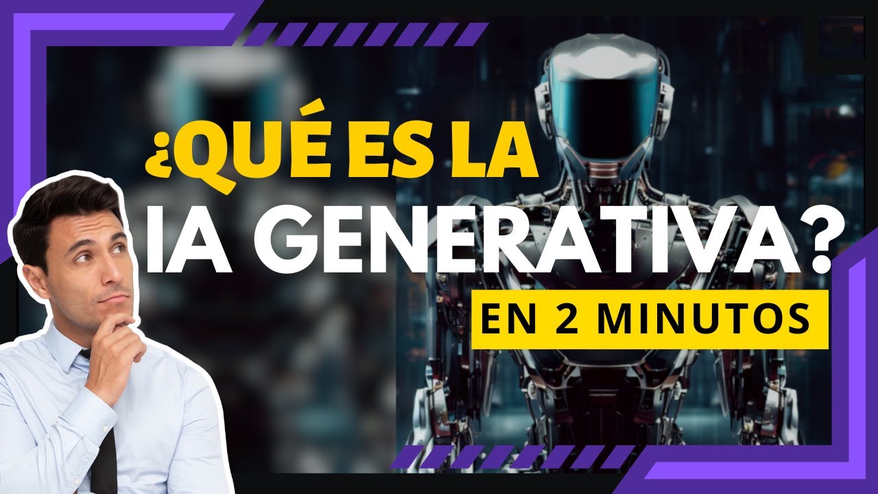 🤖 ¿Qué es la Inteligencia Artificial Generativa en 2 minutos?
