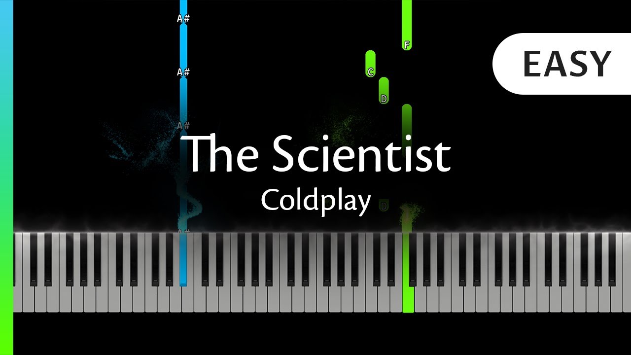 The Scientist - Coldplay (EASY Piano Tutorial + Sheet Music)