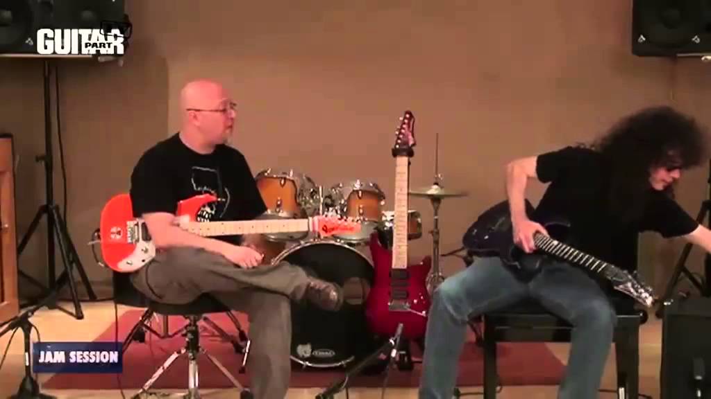 JAM SESSION CHRISTOPHE GODIN ET PATRICK RONDAT - GUITAR PART (partie 1)