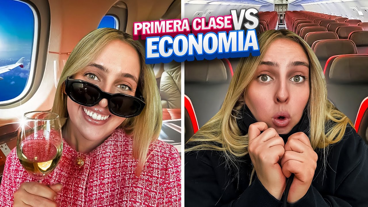 PRIMERA CLASE VS ECONOMIA ¿Cual vale mas la pena?😱 #kimrixs