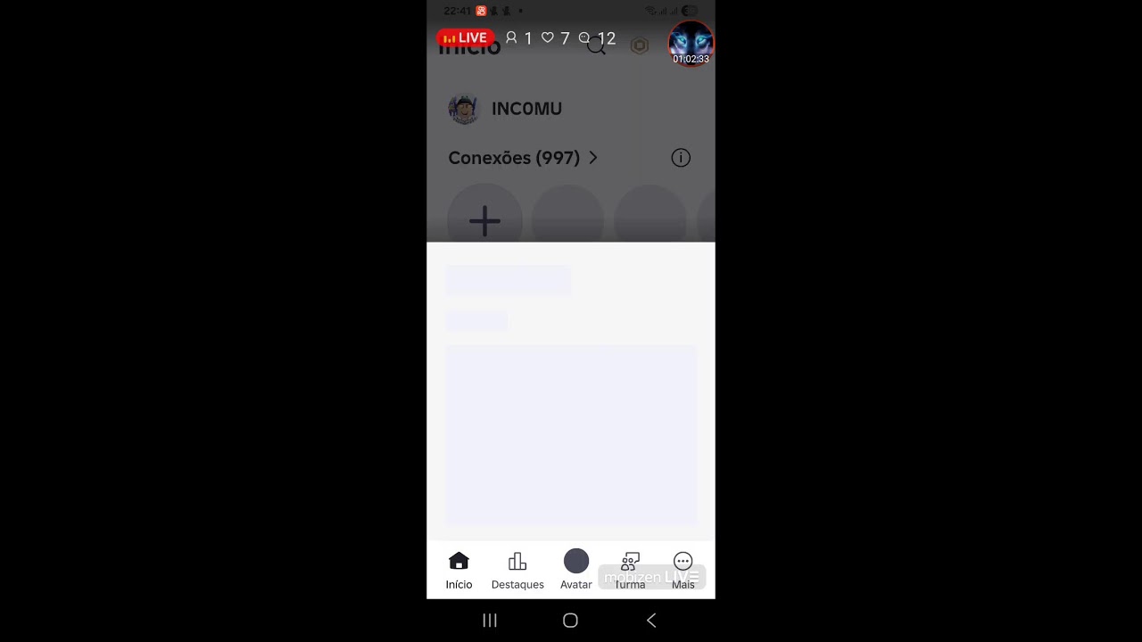 galera n vou mais grava meu negocio de gravar n ta mais funcionando agora e so live