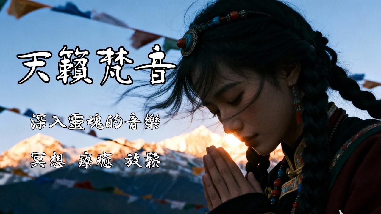 🎧 西藏心灵疗愈音声 · 源自雪域高原的纯净馈赠聆听青藏高原的天籁梵音，融合传统颂钵、牧笛与寺院诵唱，让清澈音流净化身心，唤醒内在安宁。#放松音乐 #疗愈歌曲 #西藏音乐 #颂钵冥想 #心灵疗愈