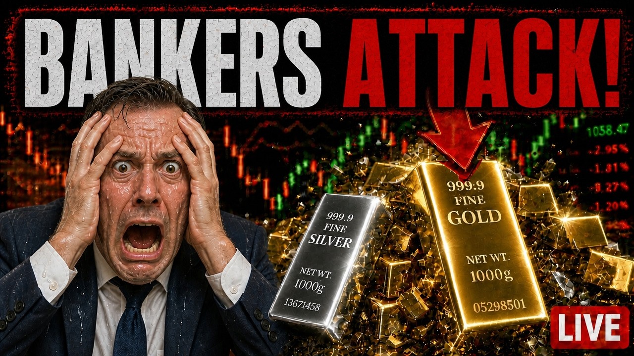 Srebro mocno uderzone &ndash; czy eksploduje? Otwarcie COMEX i Szanghaju! NA ŻYWO! 📉💰