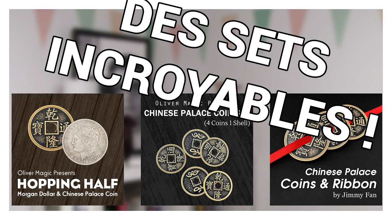 DES SETS MAGNIFIQUES - Palace Chinese Coins (Ribbon, Hopping Half)