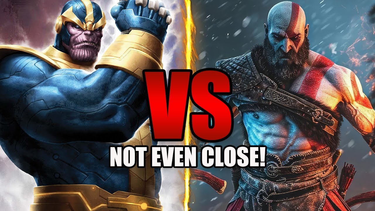 Why Thanos VS Kratos Isn't Even Close!