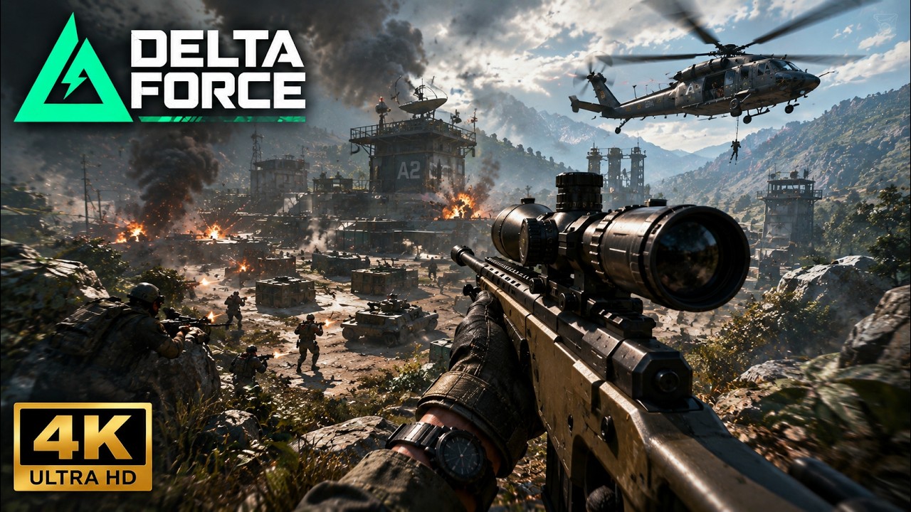 17 KILLS + VICTORY | INSANE DELTA FORCE GAMEPLAY | 4K PC GAMEPLAY
