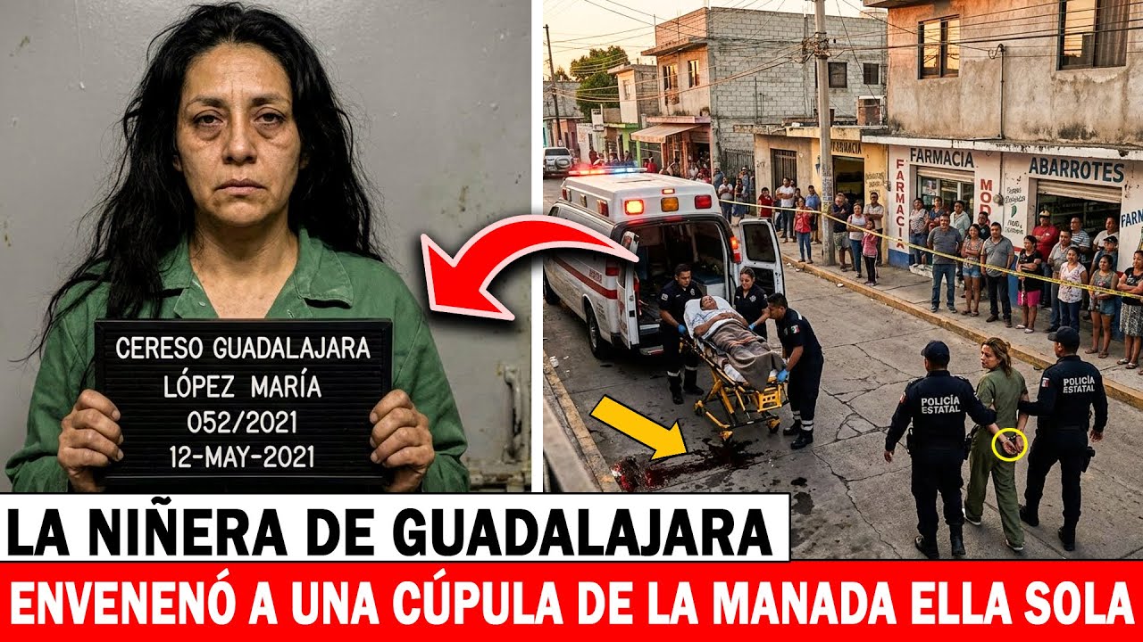 “NIÑERA VENGADORA” EN GUADALAJARA: MARÍA LÓPEZ ENVENENÓ A MÁS DE 11 SECUESTRADORES DE NIÑOS...