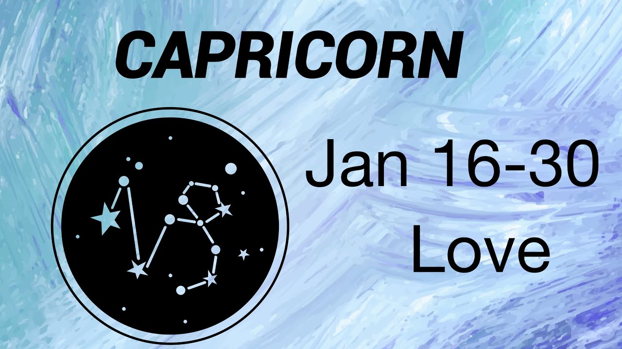 CAPRICORN ♑️ - WARNING FROM SPIRIT ABOUT THIS PERSON! KLR LOVE READING JAN 16-30
