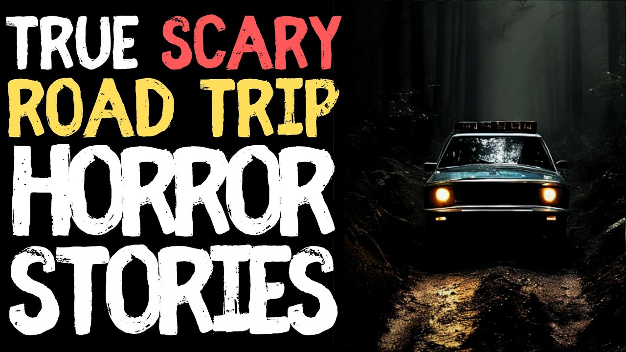 True Road Trip Scary Horror Stories for Sleep | Black Screen With Rain Sounds