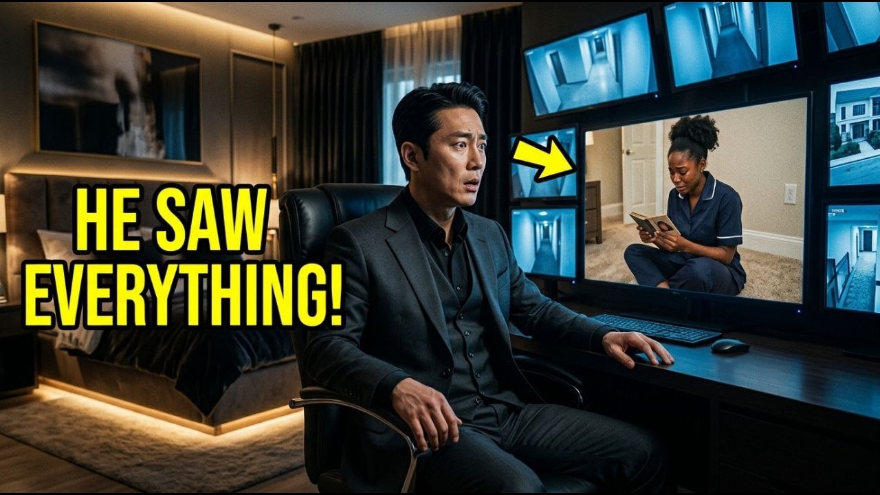 Korean Mafia King Watched a Hidden Cameras in his Room - What his Black Maid Did Made Him