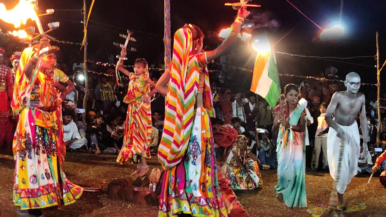 महात्मा गांधी न्यू नवरात्रि डांडिया गरबा धमाकेदार न्यू वीडियो 2025 #navratrigarba New video navratri