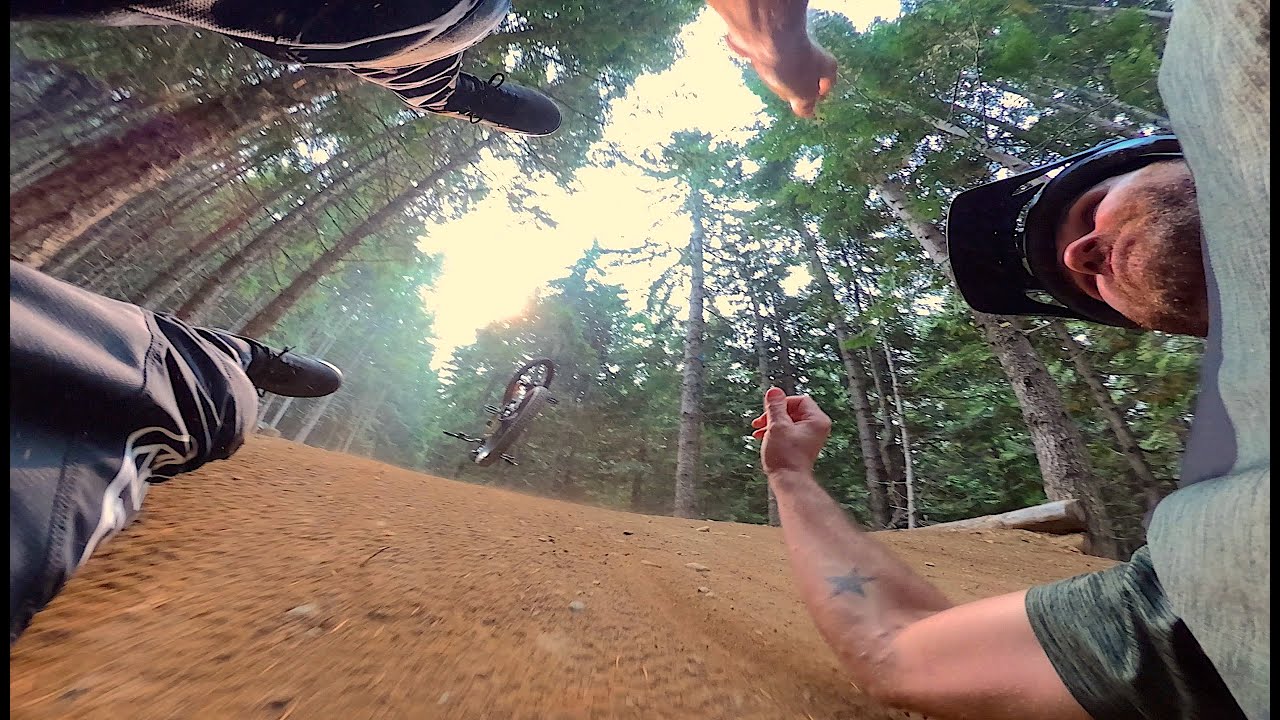 A Line Crash! No Full Face!!! No Gloves!!!!