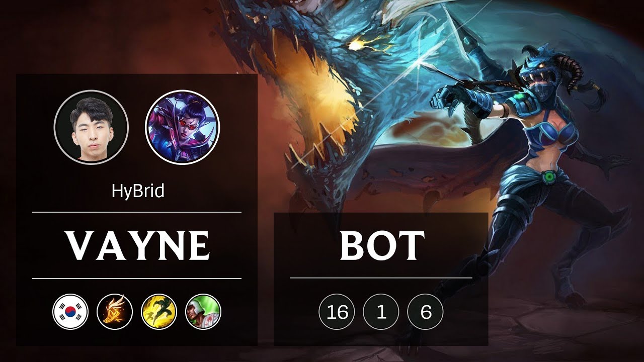 Vayne ADC vs Ezreal - KR Master Patch 9.2