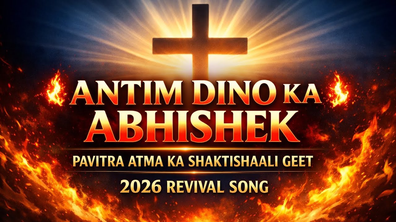 Antim Dino Ke Abhishek | Holy Spirit Revival Song 2026  @Bro.rajeshbarman #AntimDinoKeAbhishek