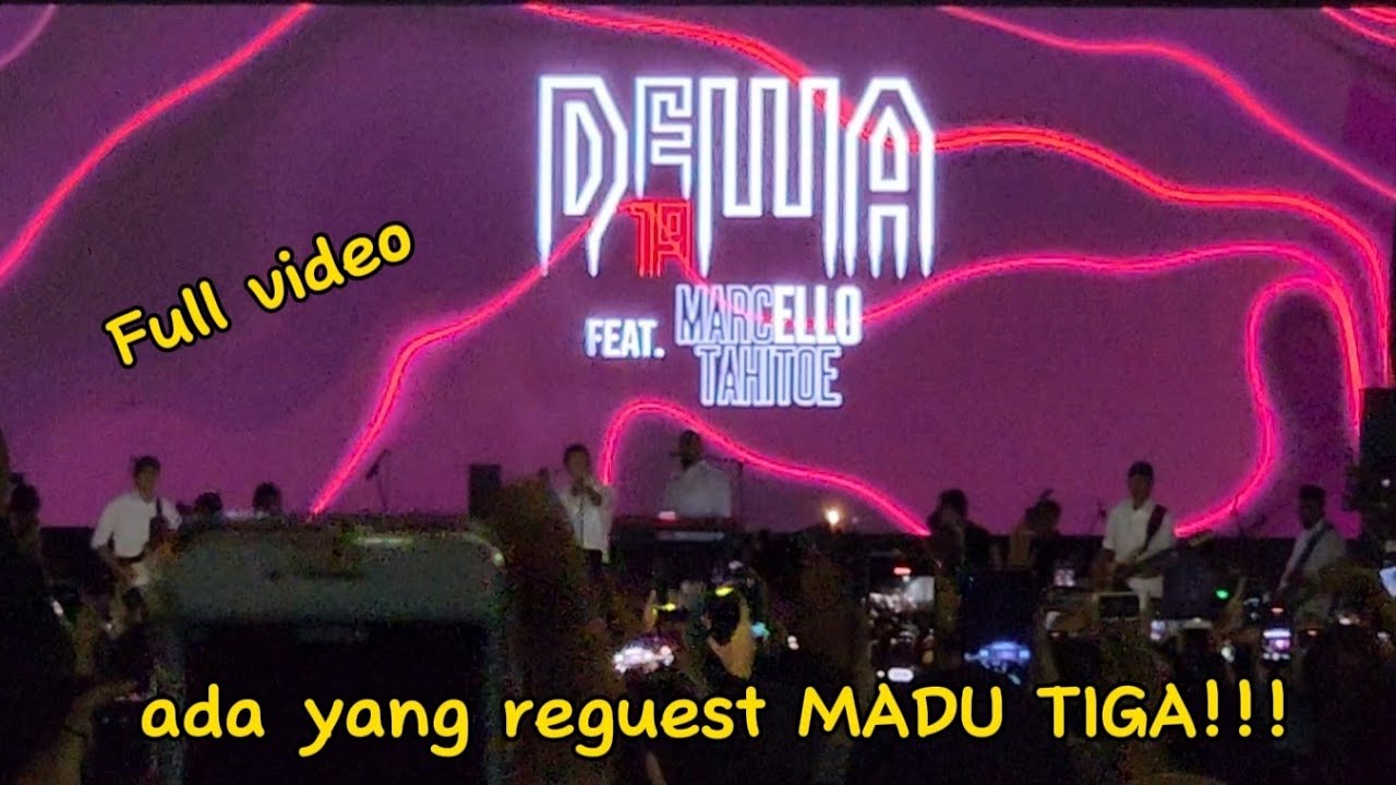 Konser DEWA 19 feat ELLO di lapangan parkir  AIM ARTOS MALL  MAGELANG