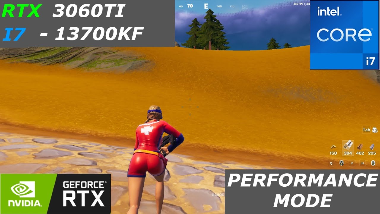 RTX 3060TI + I7-13700KF | Fortnite Chapter 4 Season 3 | Performance mode 1440p