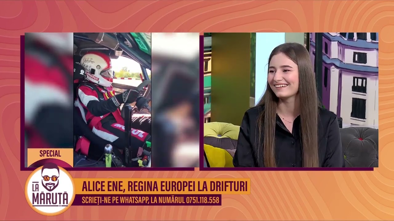 Alice Ene, regina Europei la drifturi