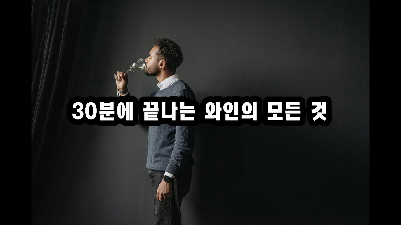 30분에 끝나는 와인의 모든 것 (기초강의 이론편 26년 1월)