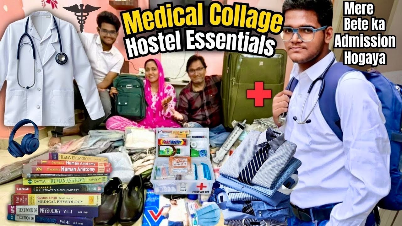 Medical Collage Hostel Shopping | A to Z List | Allhumdulillah Mere Bete Ka Admission Hogaya | 2025
