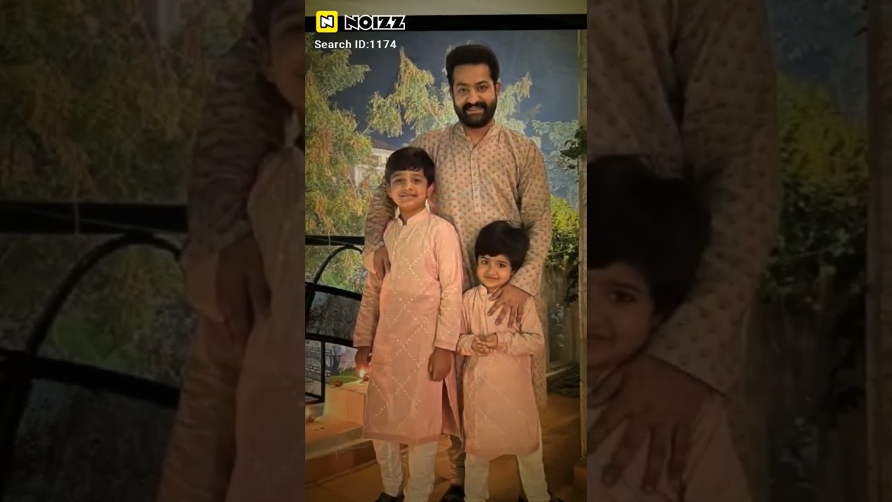 Jr.NTR family photo video 