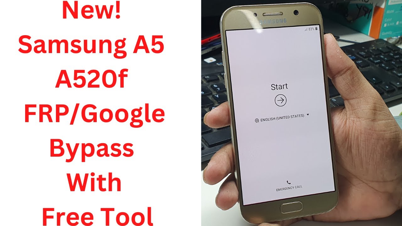 New! Samsung A5 A520f FRP/Google Bypass With Free Tool - samsung a520f frp bypass - galaxy a5 frp