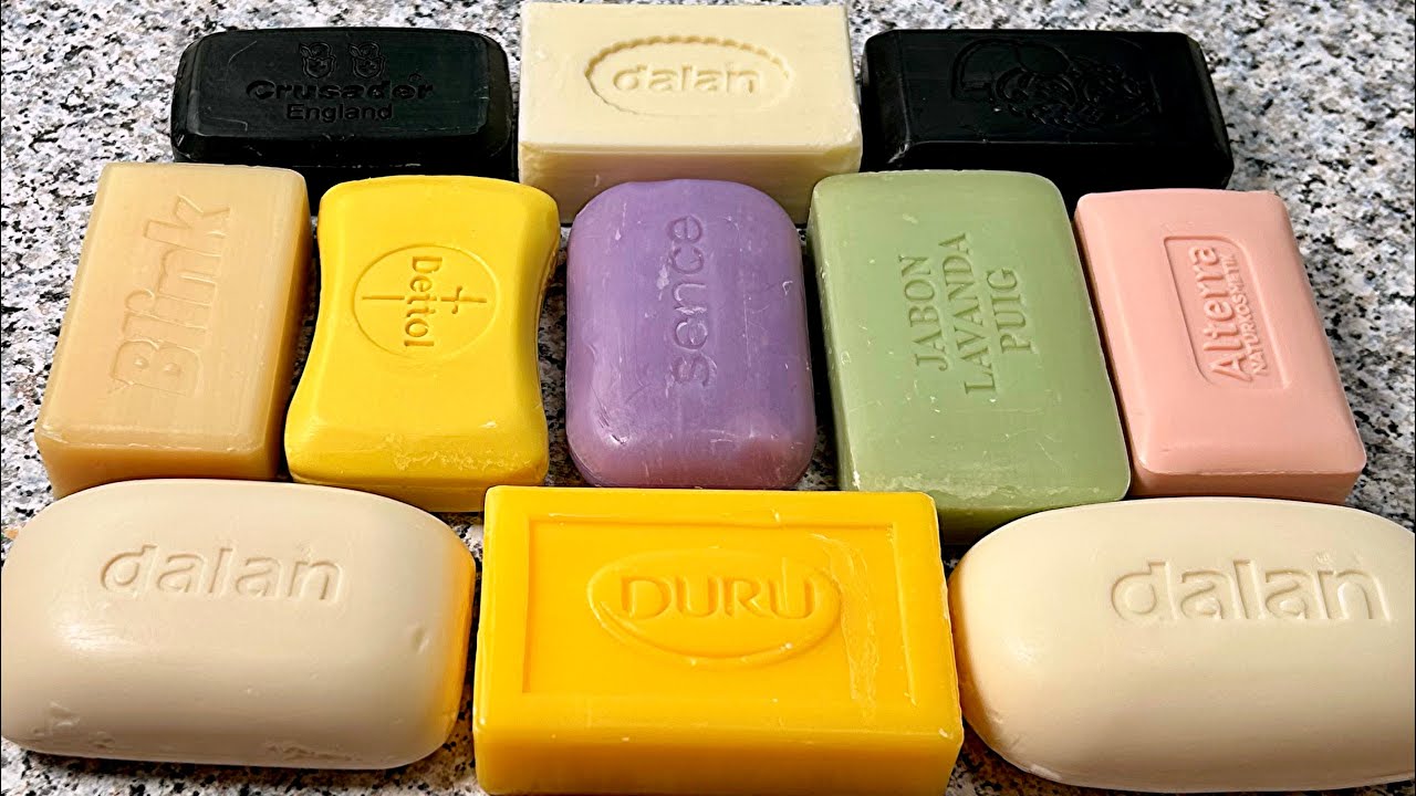 Soap cutting on the table *73 🌺 ASMR soap * Резка мыла на столе