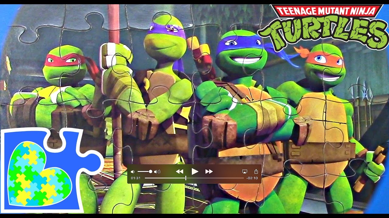 Teenage Mutant Ninja Turtles Jigsaw Puzzles!