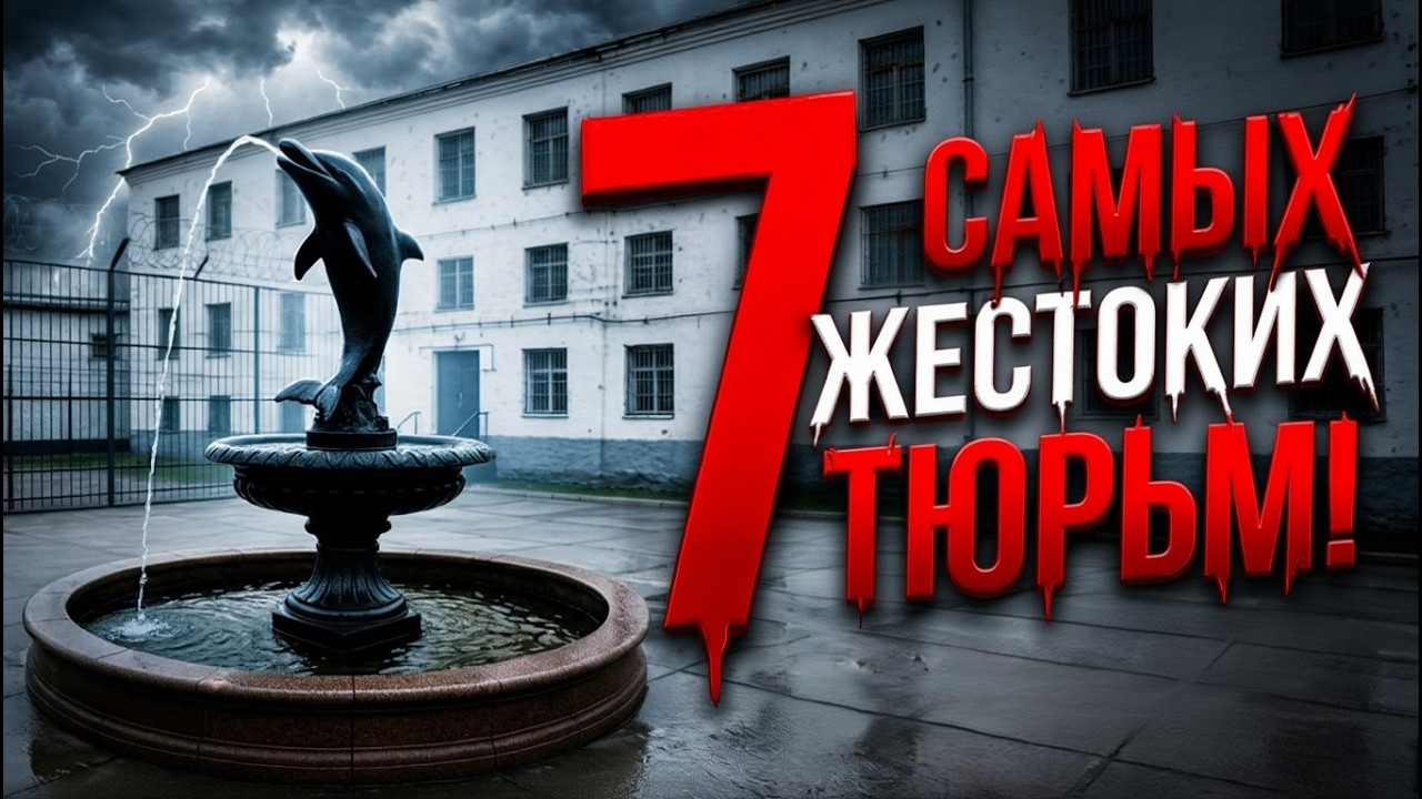 ЧЁРНЫЙ ДЕЛЬФИН не самый страшный? 7 ЖЕСТОКИХ тюрем для пожизненнo-заключенных!