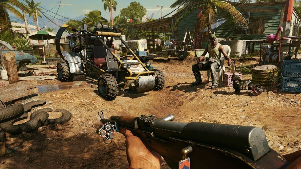 Просадка FPS  в игре FarCry 6  решение проблемы
