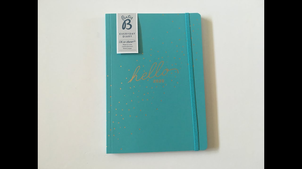 Busy B Weekly Planner Review & Pen Test