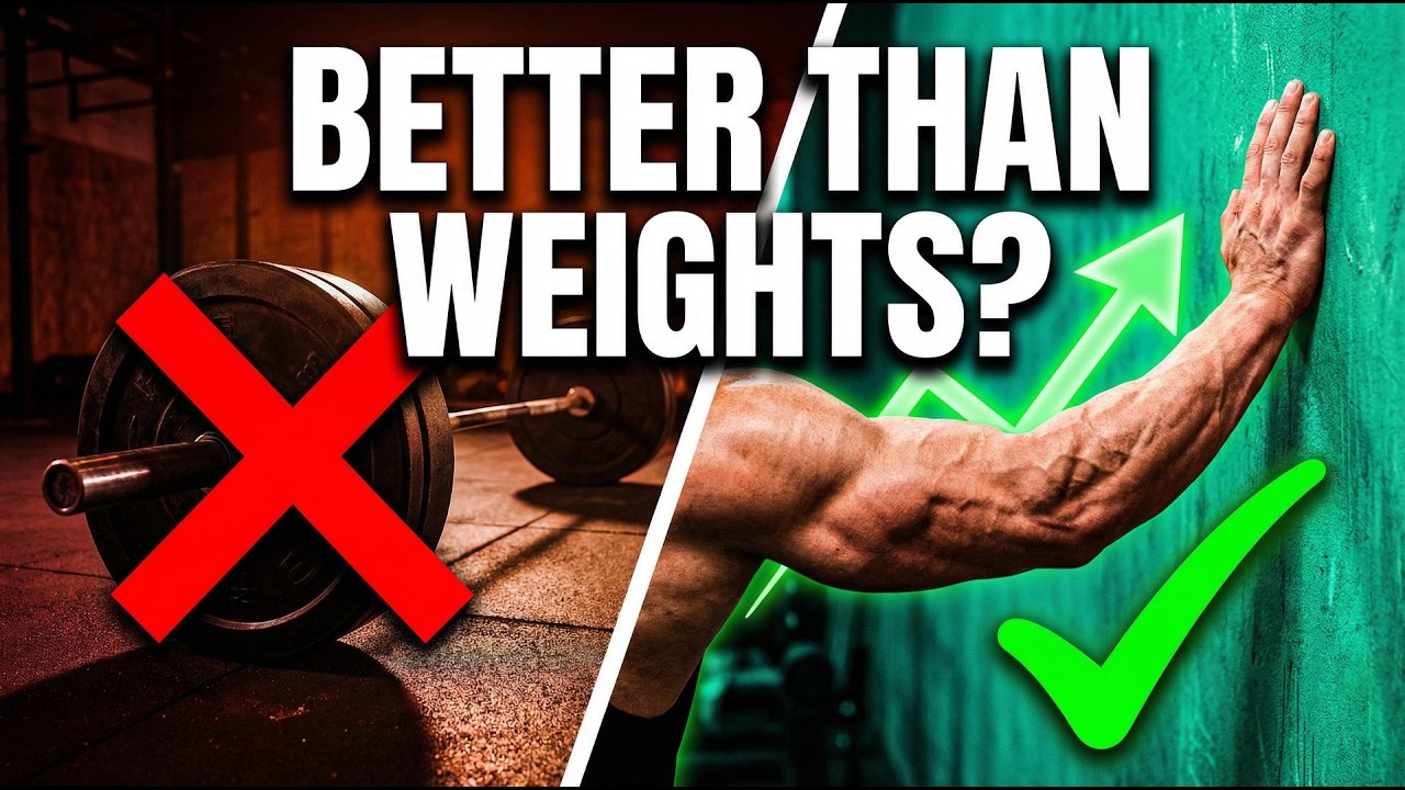 You Don't Need Weights — 5 Isometric Holds That Build More Muscle