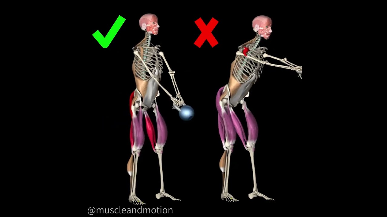 Avoid this KETTLEBELL SWING mistake! 📢