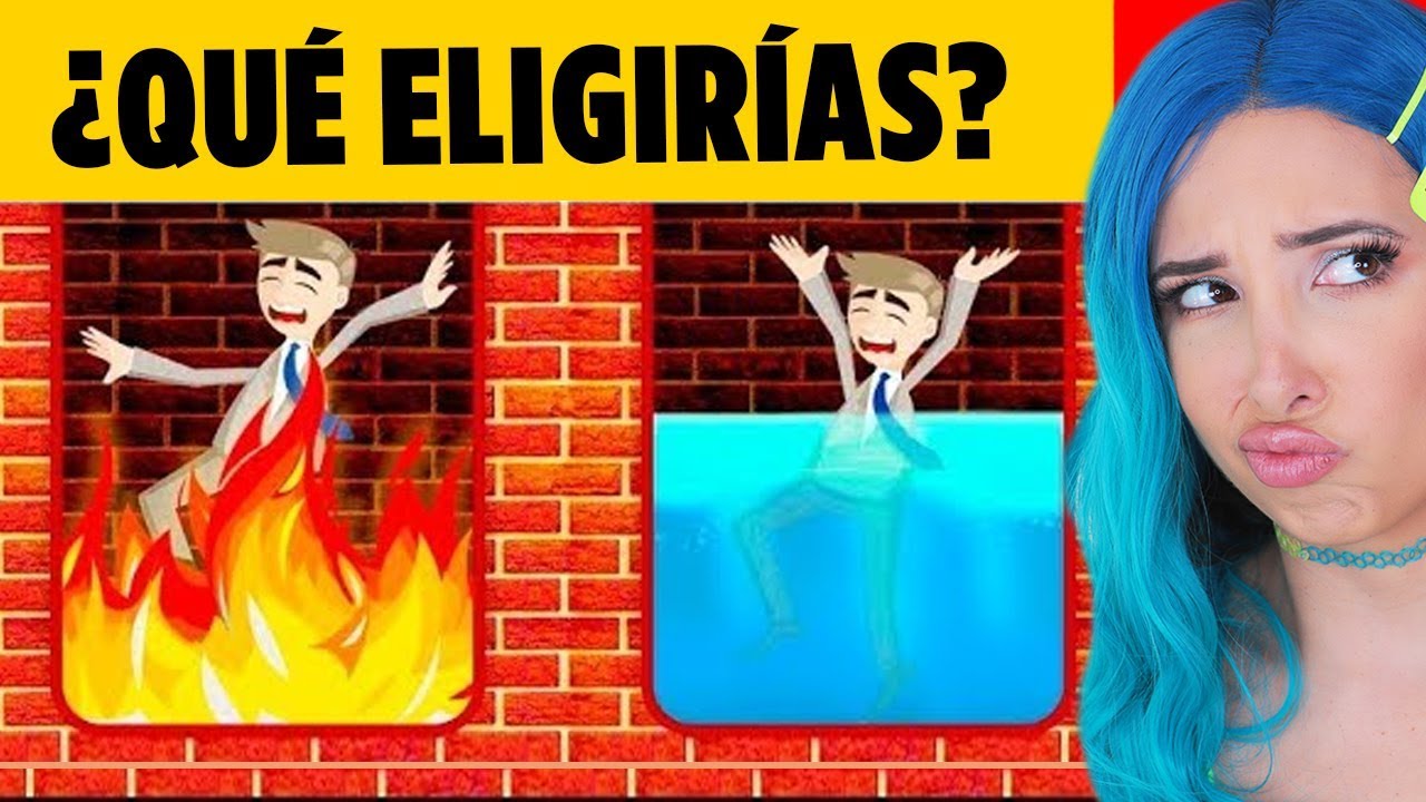 QUE ELEGIRIAS PARA SOBREVIVIR? ACERTIJOS DE SUPERVIVENCIA | Mariale
