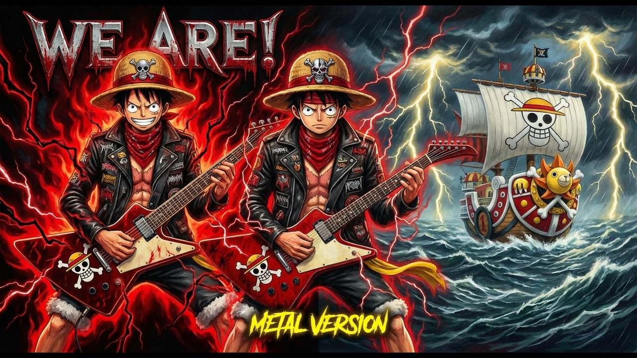 WE ARE! de One Piece EM METAL - Cover Épico em Português | Nova Boost