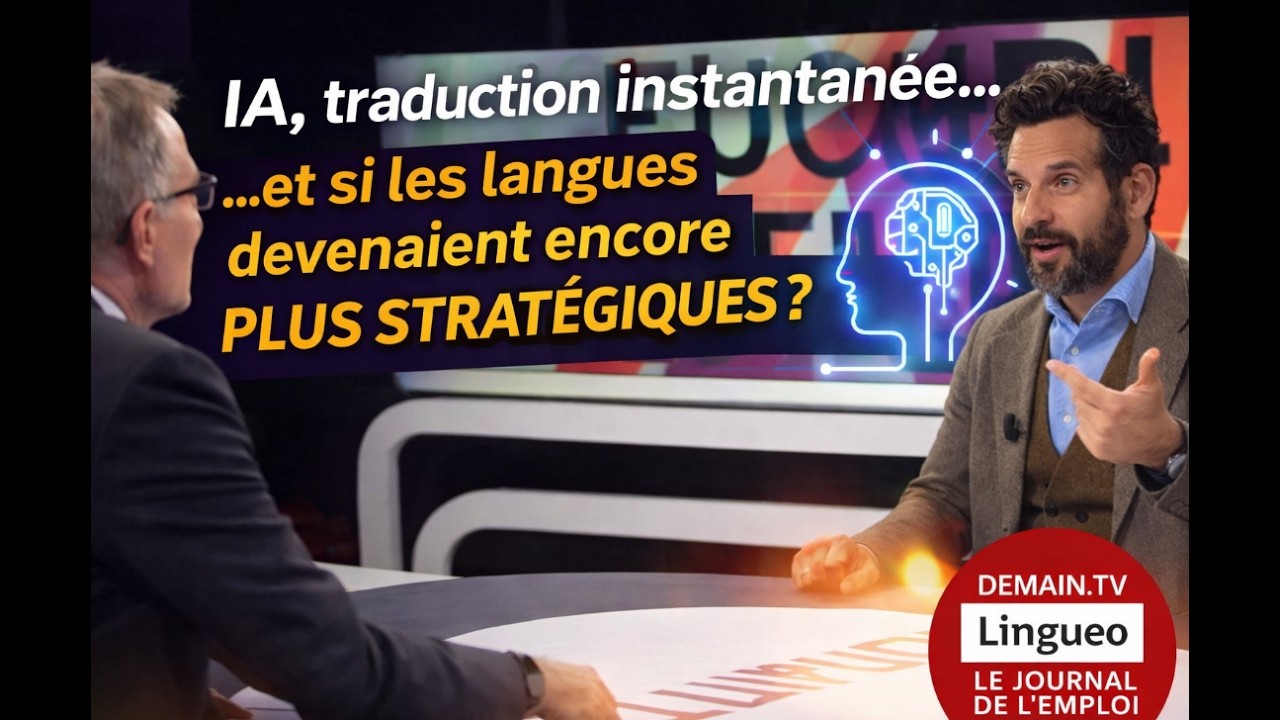 IA, traduction instantanée… et si les langues devenaient encore PLUS stratégiques ?