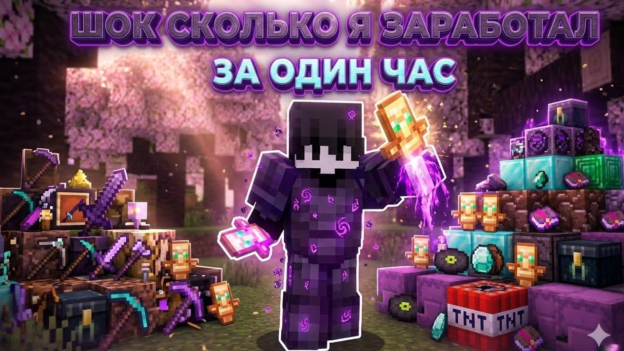 MINECRAFT АНАРХИЯ DYGERS — С НУЛЯ ЗА 1 ЧАС/Dygers/Phoenix/Nevertime 