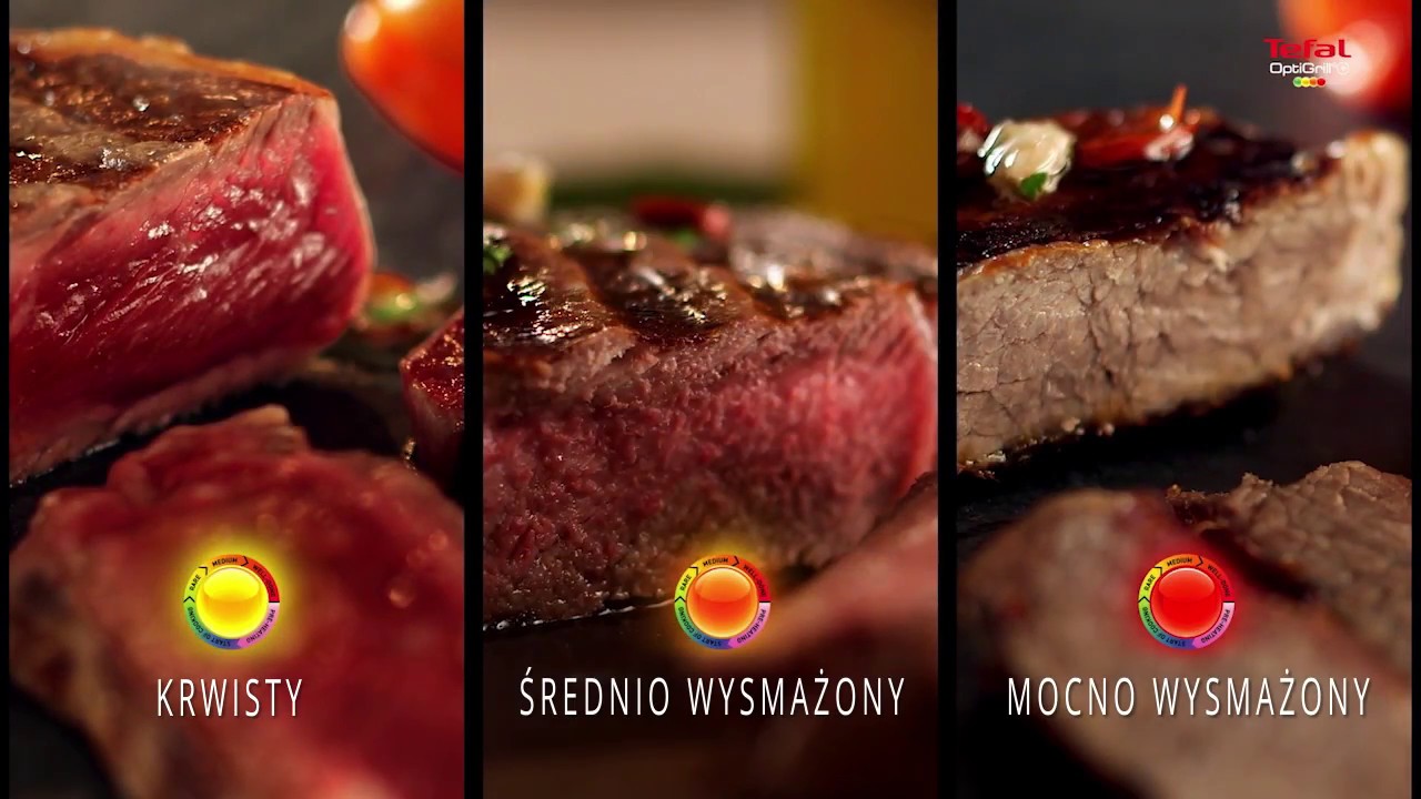 Tefal OptiGrill+: Zawsze idealnie ugrillowany stek
