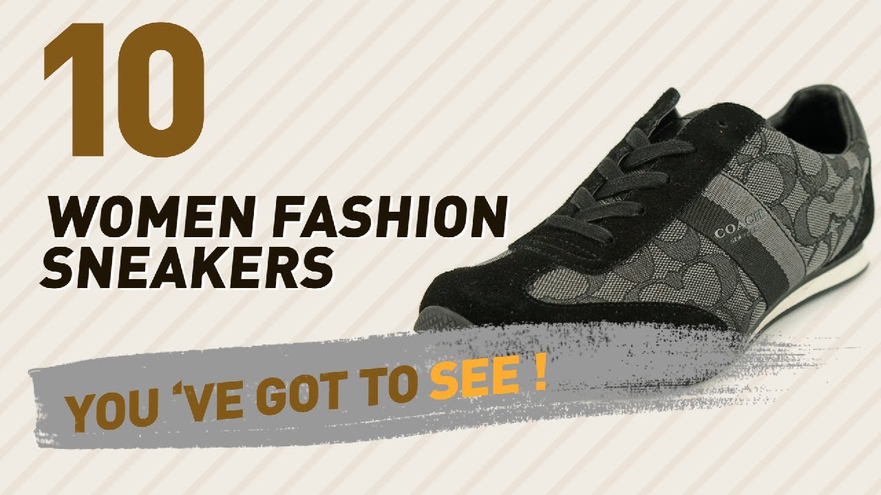 Coach Women's Fashion Sneakers // New & Popular 2017