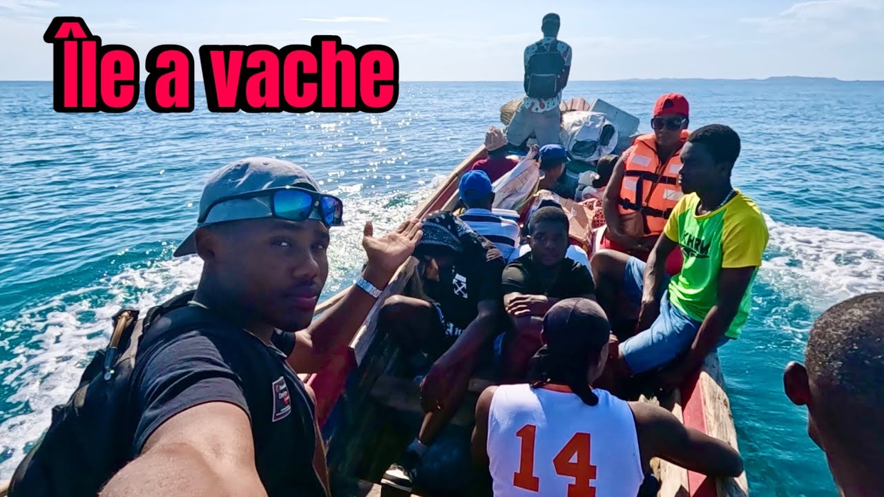 Vin vizite mache Île à vache an ayiti